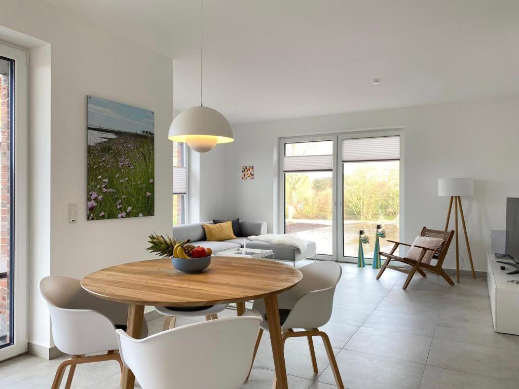 Ferienwohnung Hein Am Nordseedeich ブットヤーディンゲン エクステリア 写真