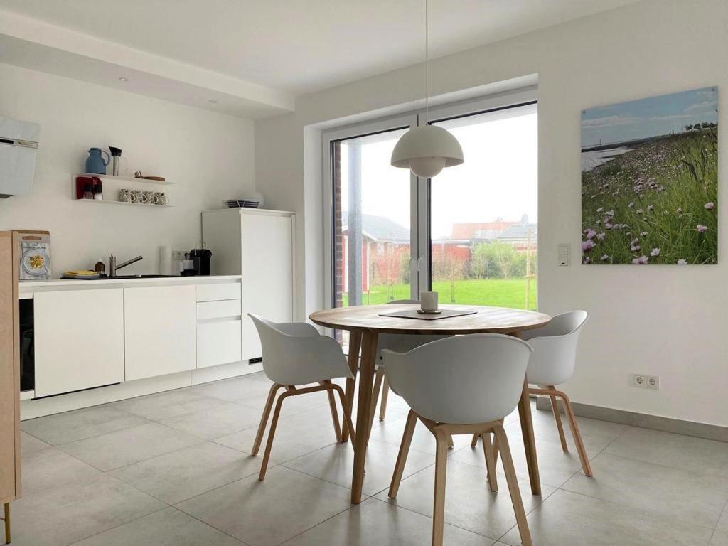 Ferienwohnung Hein Am Nordseedeich ブットヤーディンゲン エクステリア 写真